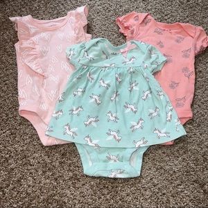 0-3 month short sleeve bundle
